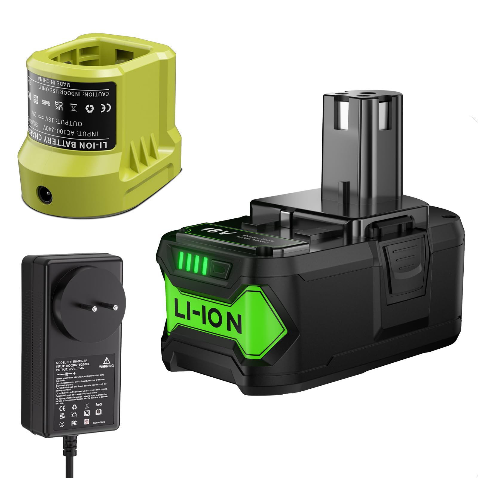 18 V reserveaccu 5 Ah voor Ryobi accu: 2 stuks Li-ion batterij voor Ryobi ONE accu - compatibel P108 RB18L50 RB18L40 RB18L25 BPL-1815 BPL-1820G BPL18151 BPL1820 P104 P1004 P1000 5 P10. 7 18 V reserveaccu 5 Ah voor Ryobi accu: 2 stuks Li-ion batterij voor Ryobi ONE accu - compatibel P108 RB18L50 RB18L40 RB18L25 BPL-1815 BPL-1820G BPL18151 BPL1820 P104 P1004 P1000 5 P10. 7