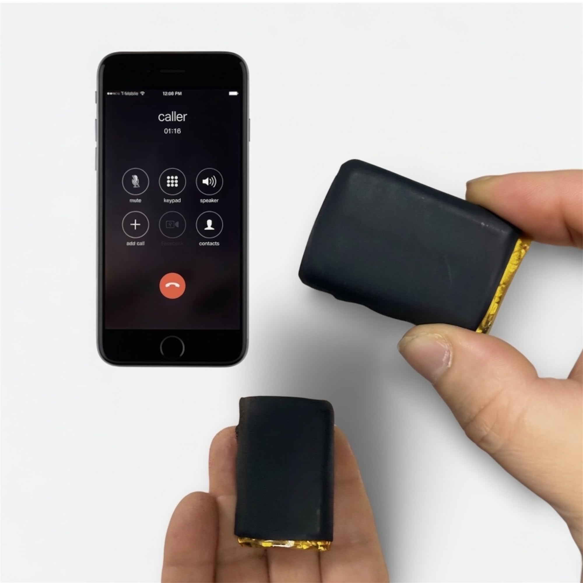 Microspia GSM ambientale con Doppio Microfono, professionale 6 giorni ascolto vocale a distanza gsm audio a distanza