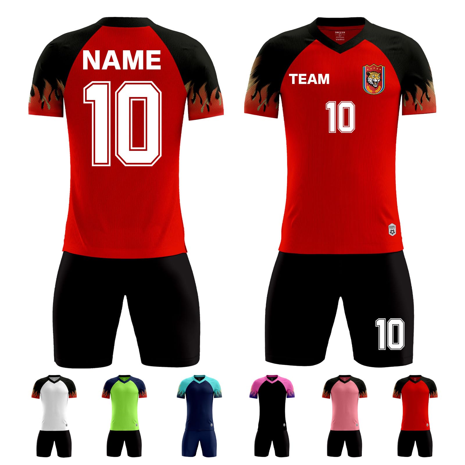 ORYG Custom Soccer Jerseys for Boys Girls Personalized Soccer Team Uniform for Adult with Name Number Team Name Logo