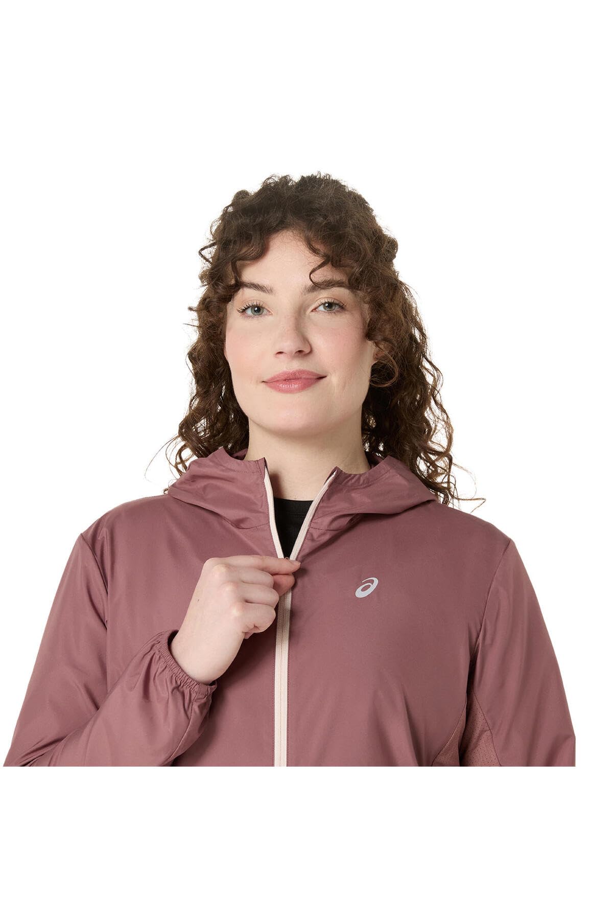 Cortavientos Asics Core Jacket Rojo Rubble 2012D180-600 Chaqueta Running Mujer