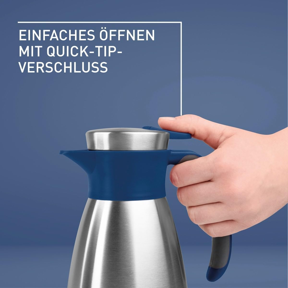 Amazon.com: Emsa Soft Grip Insulated Jug, 1.5 Litres, Stainless