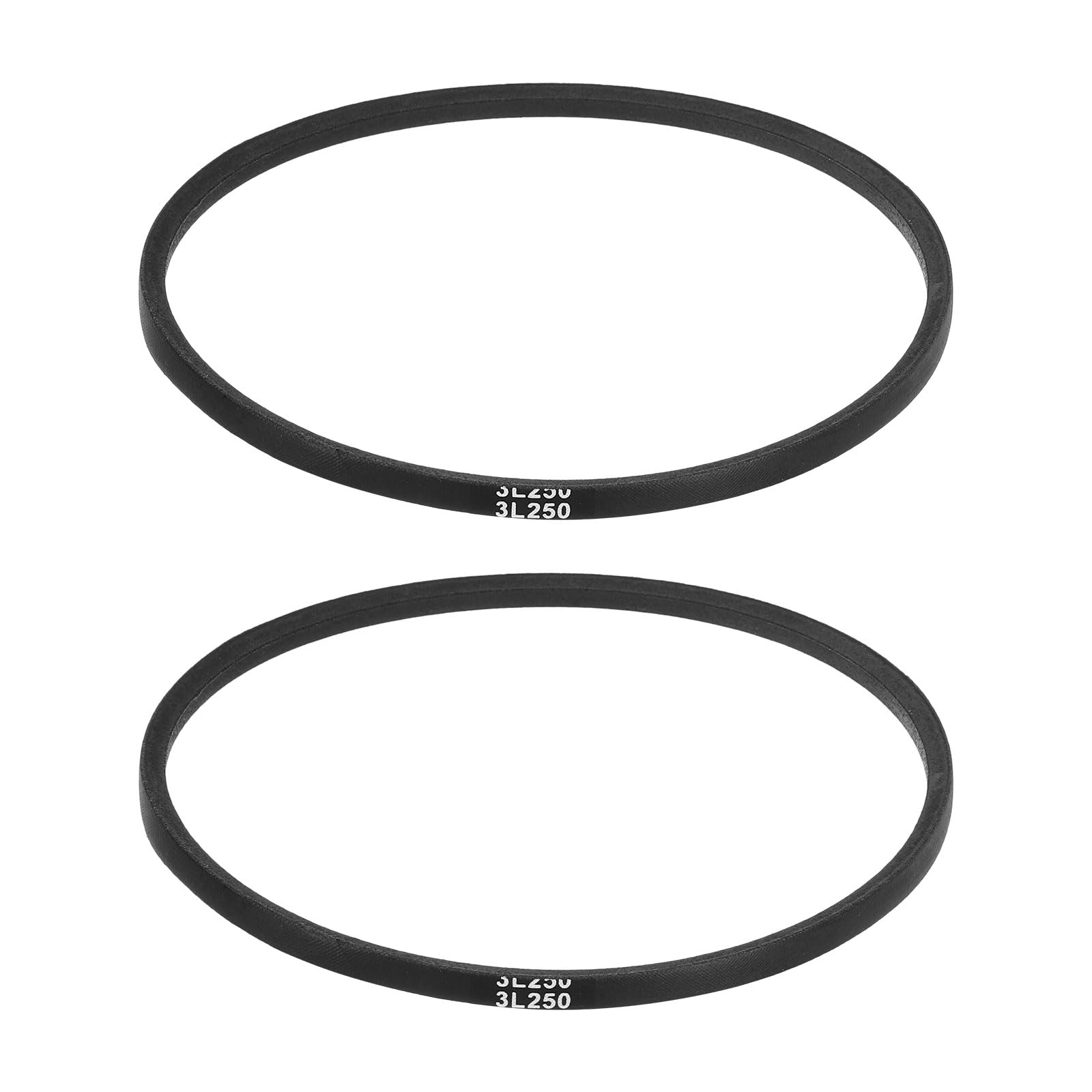 uxcell 3L240 Classic Wrapped Rubber V-Belt, 24"(610mm) Outside Circumference, 3L Profile V Belt 3/8" Width 7/32" Height — view 26