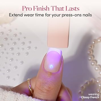 Glamnetic Handheld UV LED Nail Curing Lamp - Compact Travel