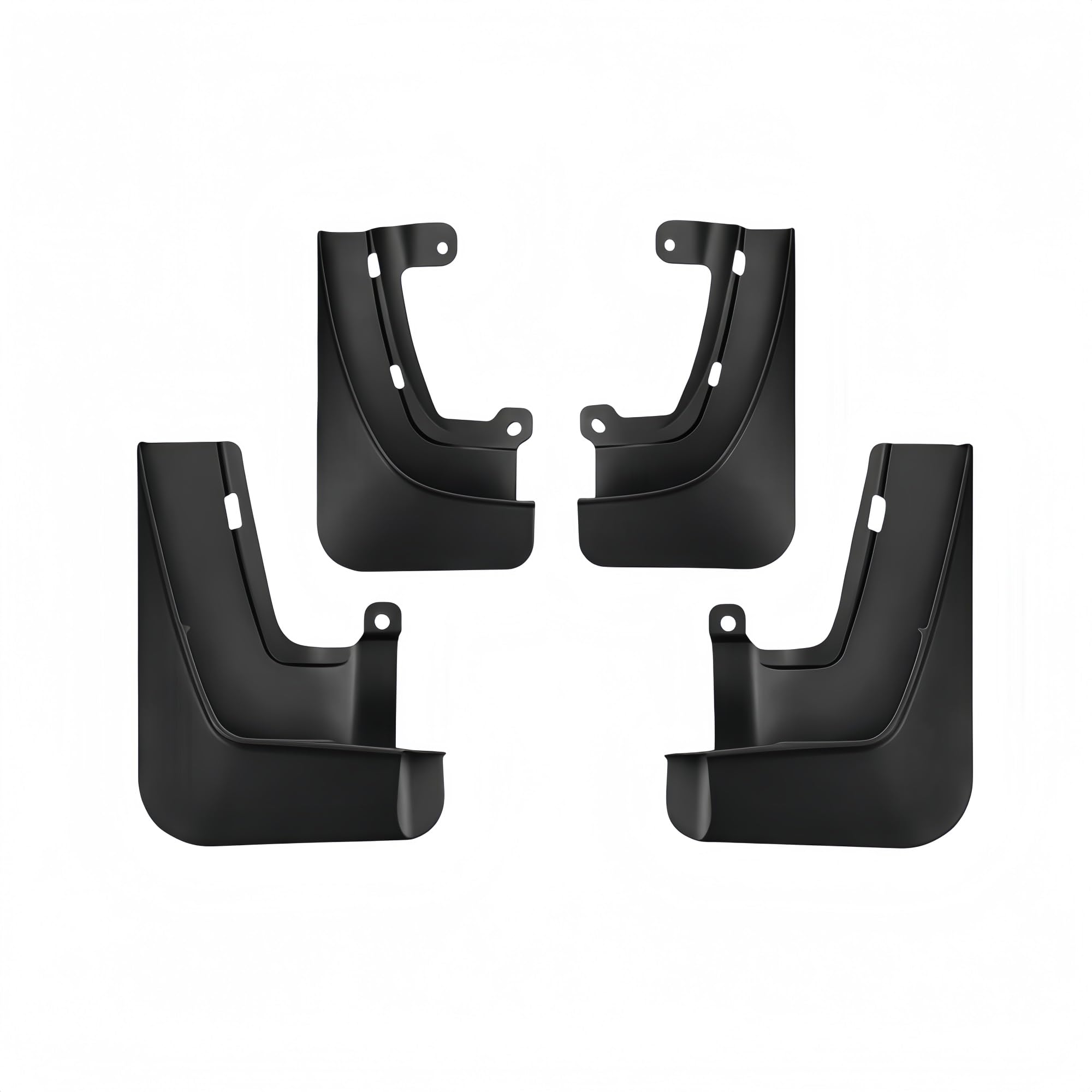 Guardabarros para coche Tesla Model X Plaid 2025 protectores de neumáticos 8