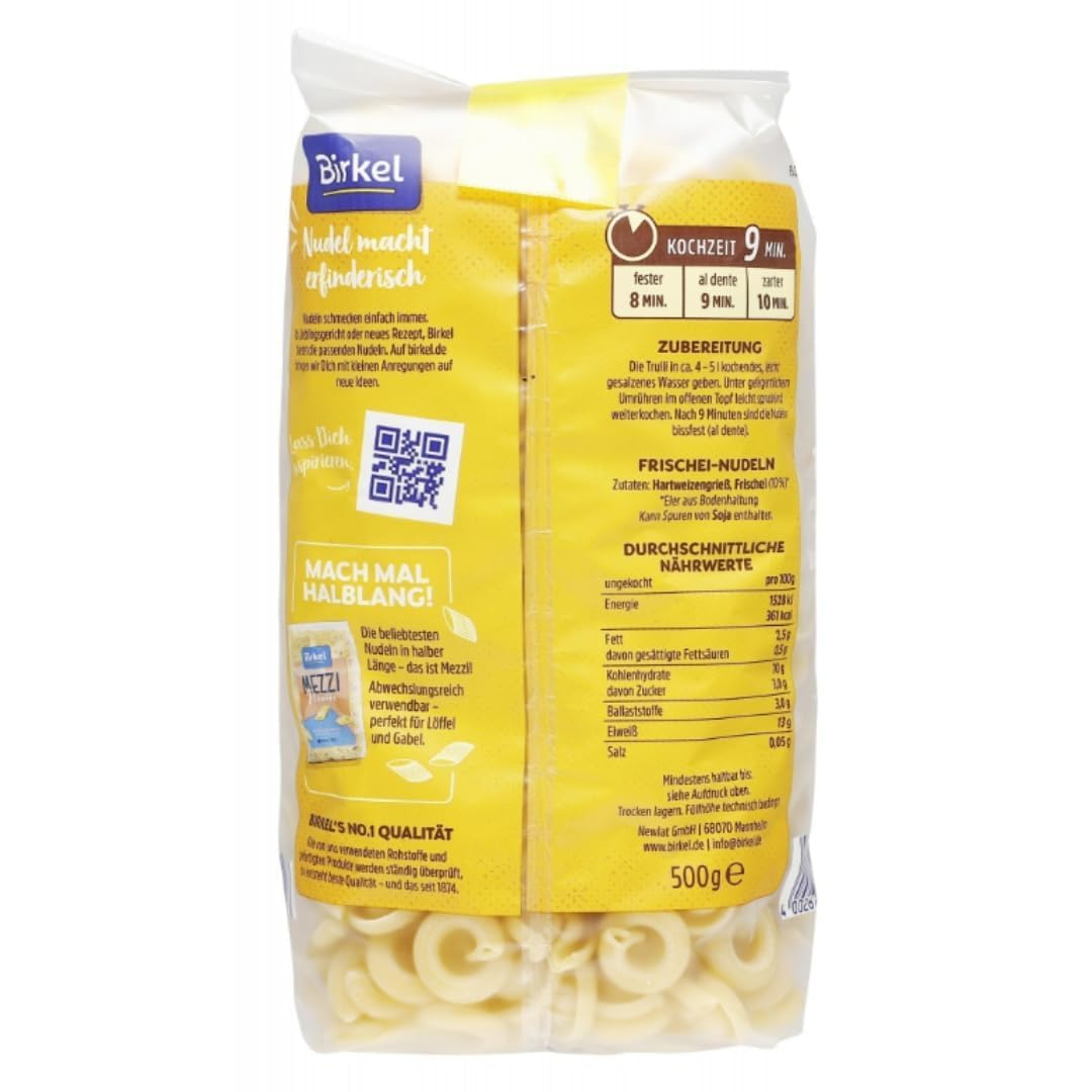 Birkel's No. 1 Trulli Pasta Nudeln 500 gramm x 12 Stück