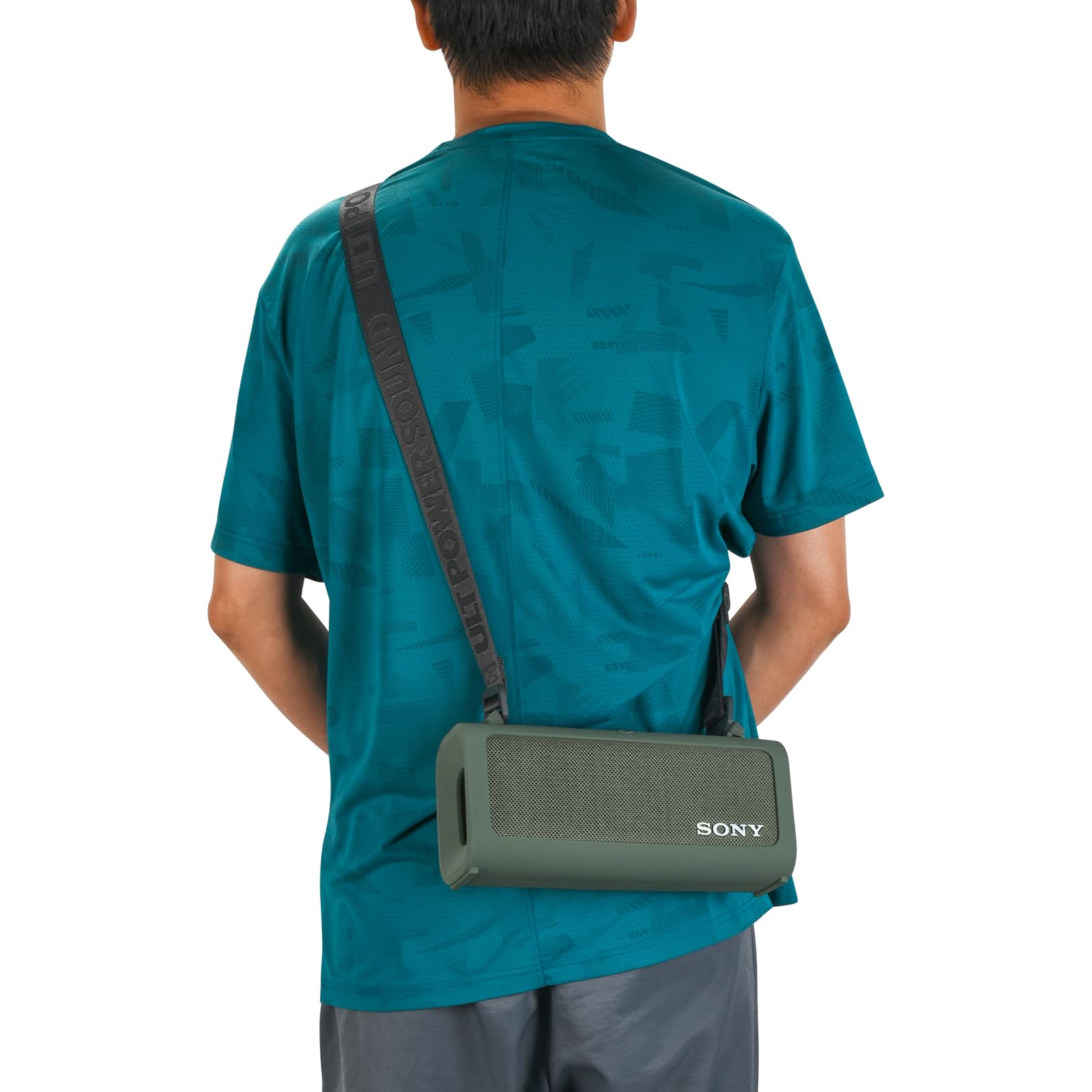 Silicona Funda Protectora para Sony ULT Field 3 Altavoz (Verde)