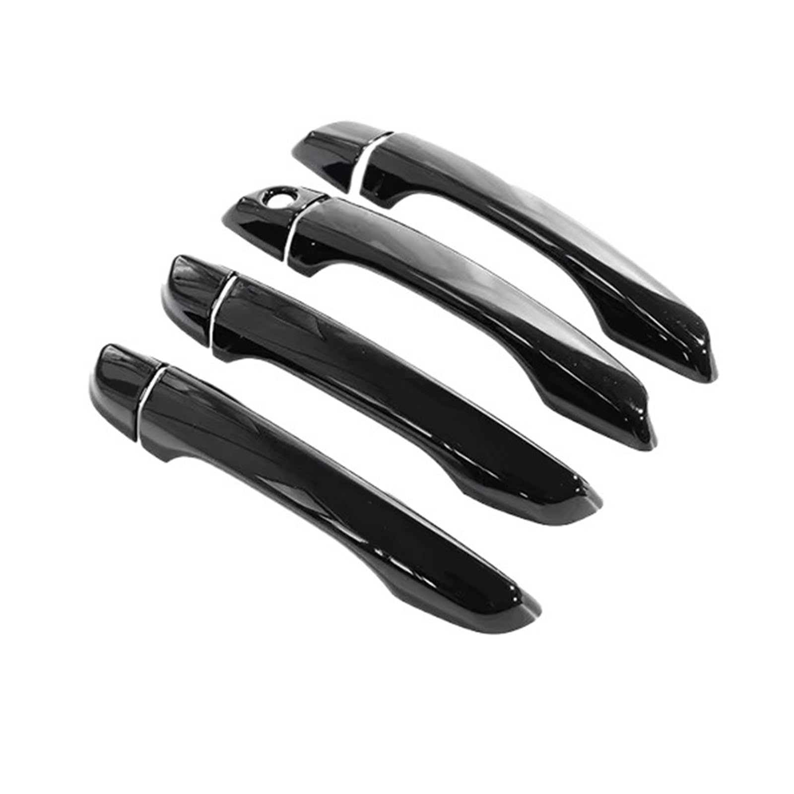Vdifsvb 4Handle 1 Keyhole For Citroen C3 For Cross Sx Sy 2017 2018 2019 2020 2021 2022 2023 2024 Exterior Protective Sticker Car Door Handle Cover Side Exterior Door Handle(4Handle 1 Keyhole)