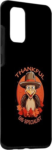 Miniatura 3 de Galaxy S20+ GIS Specialist Funny Thanksgiving Turkey & Fall Case