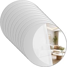 10 PCS Round Mirrors for Centerpieces, Mirror Centerpieces for Tables