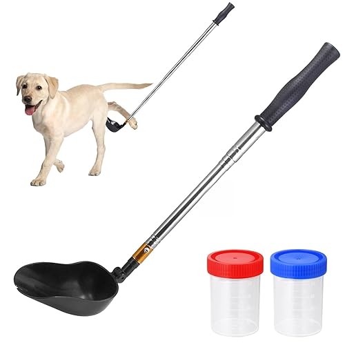 Telescopic Urine Collector for Dogs & Cats Adjustable Reusable Pee