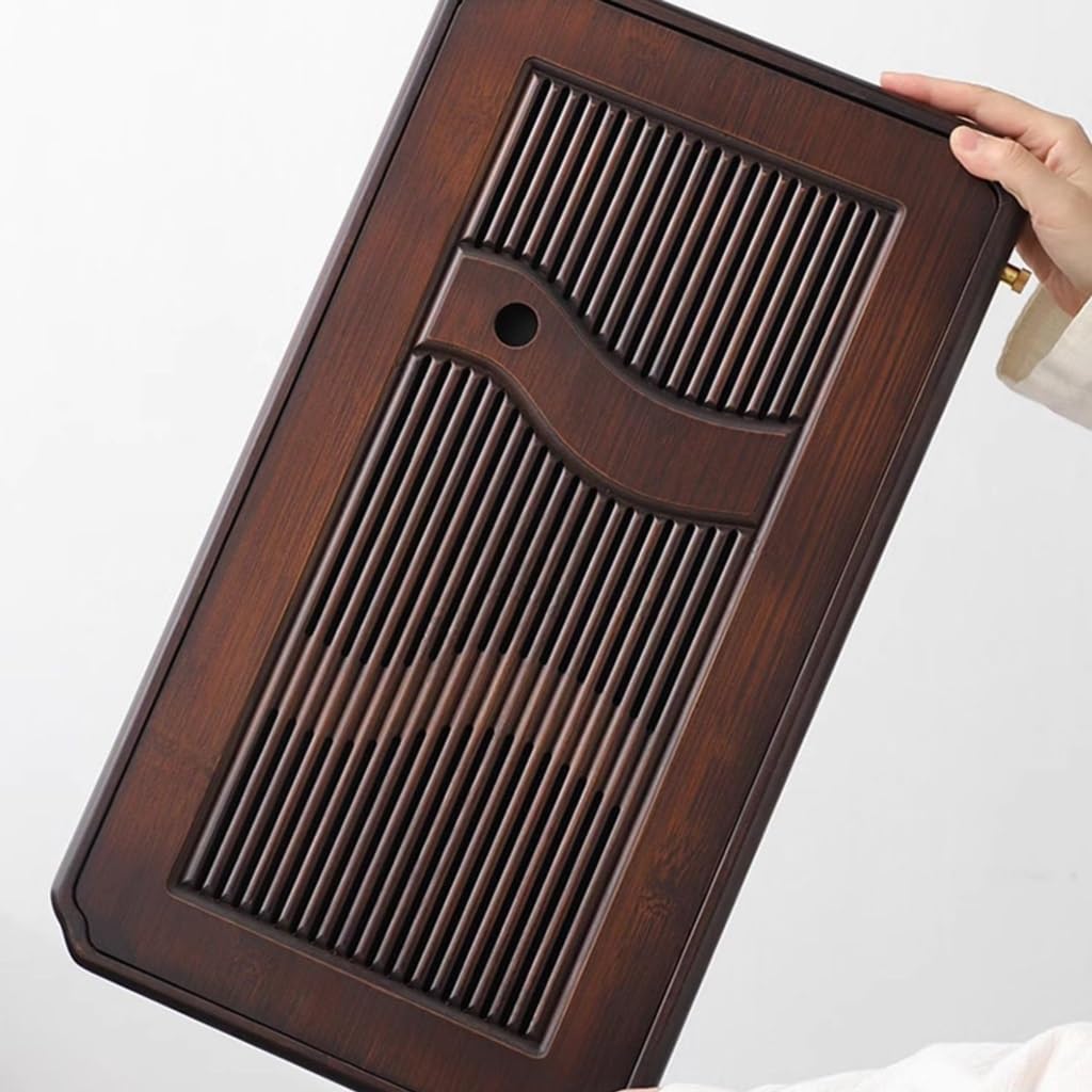 Bandeja para Mesa de café, Bandeja para té, Bandeja para escurrir té, Bandeja para Juego de té, Almacenamiento de Agua, Mesa de té, Servicio de té