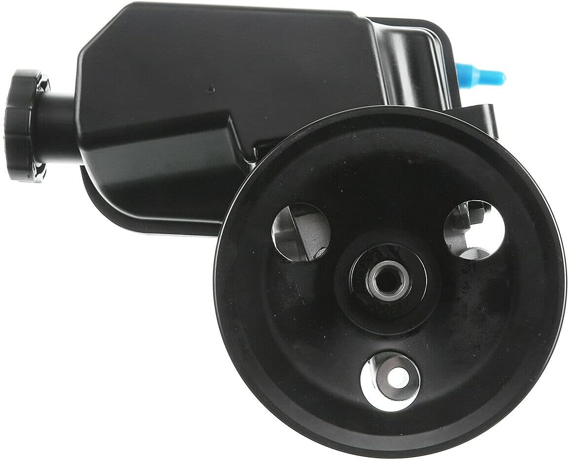 Power Steering Pump with Pullet Reservoir Compatible with Laramie SLT ST 3.7L 4.7L 52855186AH