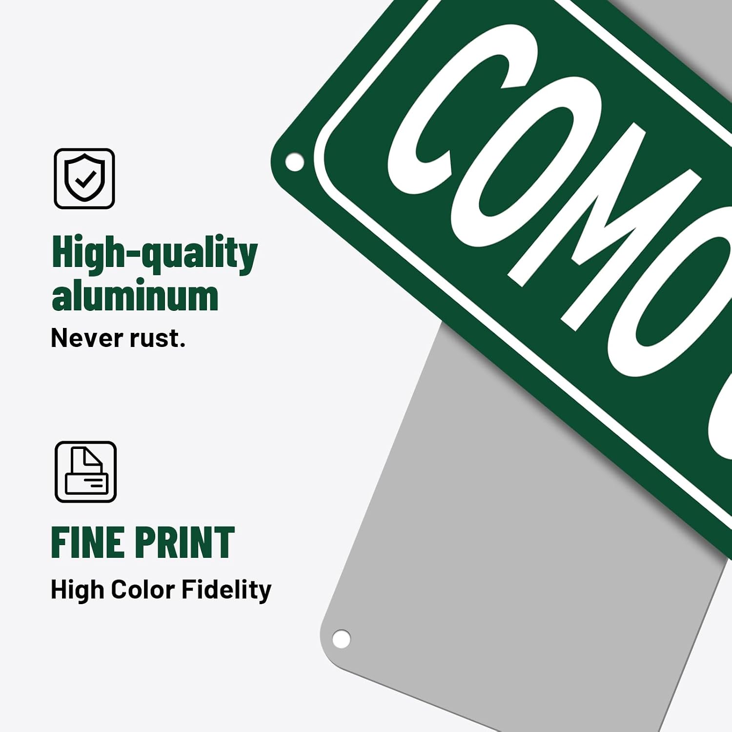 Spanish Humor Metal Sign 3.94x15.75 Inch – Funny Como Chingas Way Street Plaque for Office Garage Man Cave Bar – Novelty Aluminum Decor with Pre-drilled Holes
