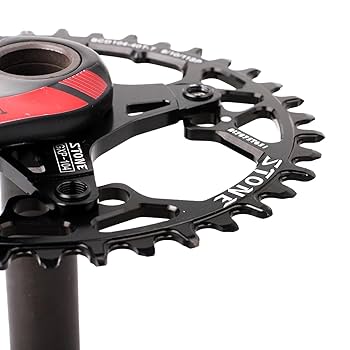 Fat Ebike DJC Bicycle Chainring 104mm BCD Round/Oval MTB 104BCD 30T To 52T 7/8/9/10/11/12 Speed Narrow Wide Teeth Aluminum 7075 Super Lightweight 30T 32T 34T Fahrrad Ritzel Vorne