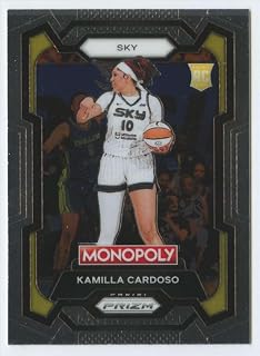 2024 Panini WNBA Prizm Monopoly #2 Kamilla Cardoso RC Rookie Chicago Sky Basketball Base Trading Card