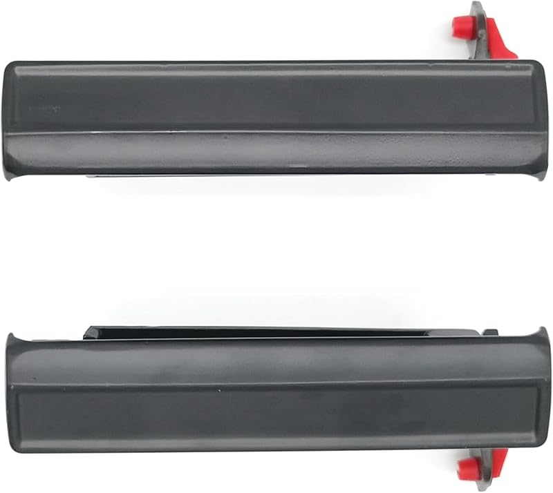 Maçanetas externas metálicas das portas Lcyolada para Chevrolet S10 e modelos compatíveis – dianteiras esquerda e direita
