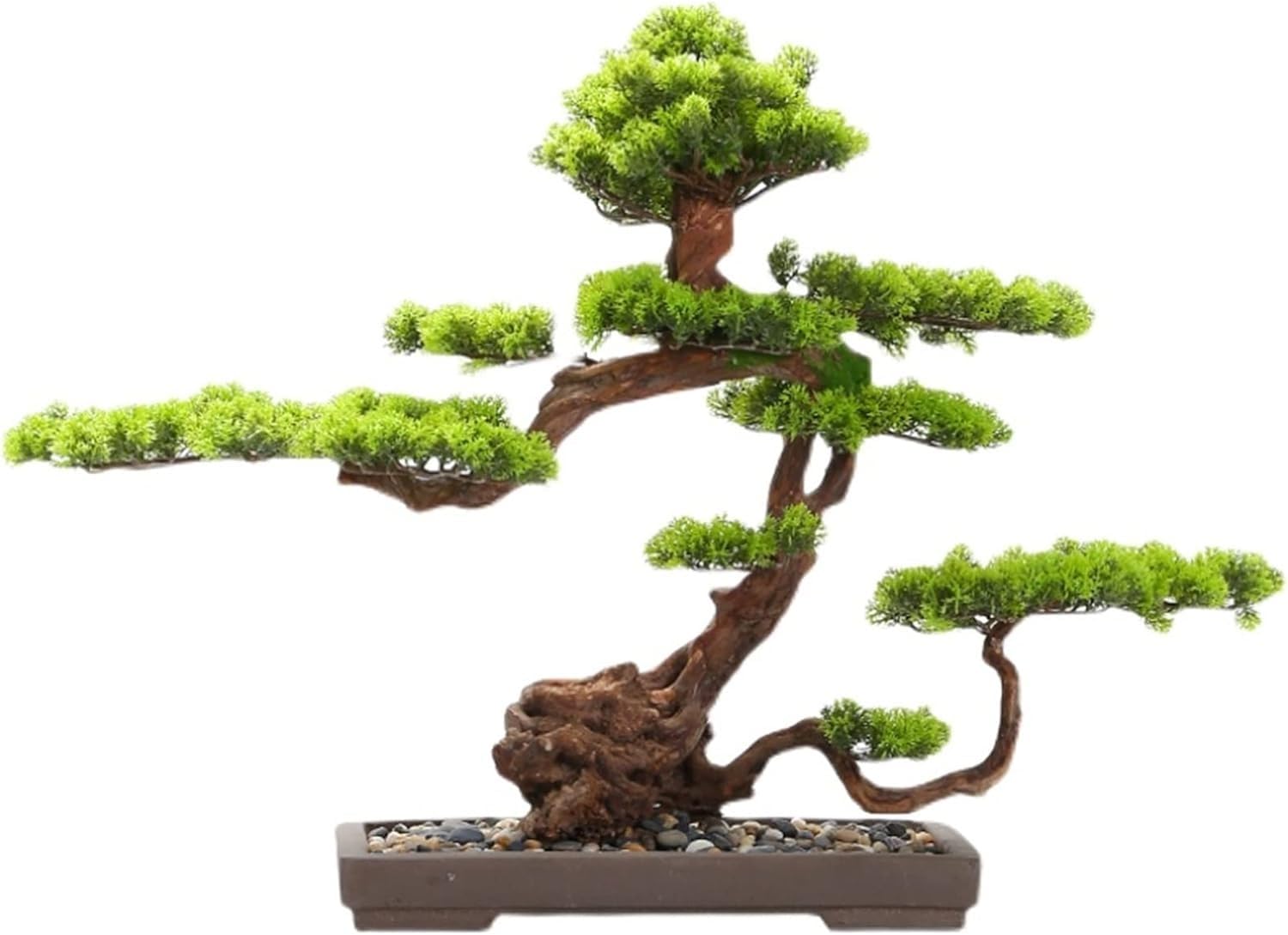 Bonsai Artificiale In Vaso - Pianta Finta Per Casa, Ufficio, Decorazione Realistica, Senza Manutenzione - Foto 4