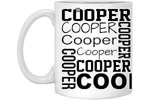 Personalized Signature Cooper Coffee Mug: Craft Your Unique Coffee Sanctuary