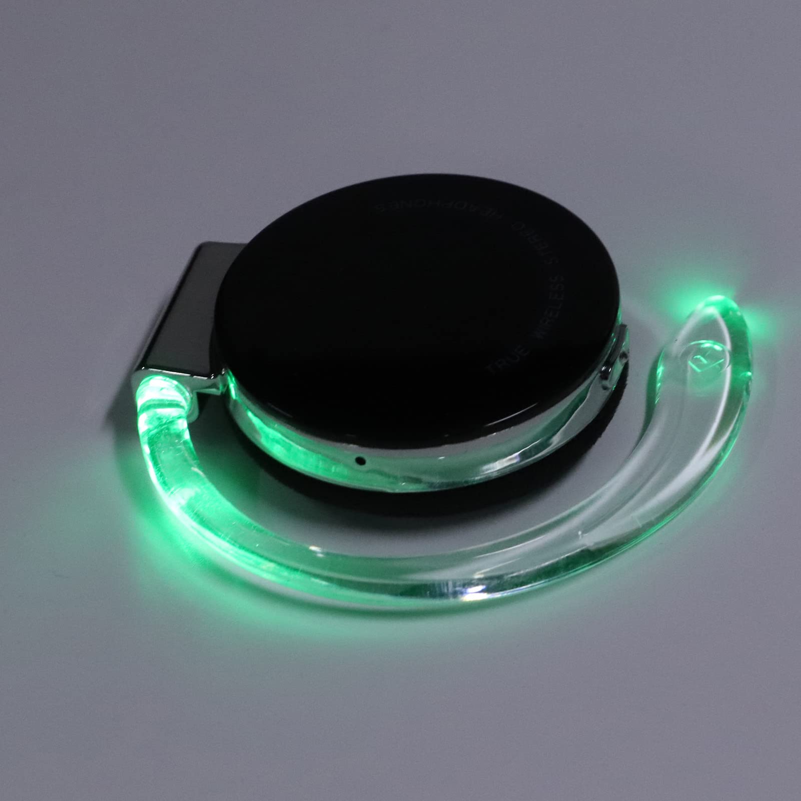 Auricolari 5.2 con Bassi Profondi Auricolari Wireless Impermeabili Stereo IPX5 Luminosi per attività All'aperto Materiale ABS (Nera)