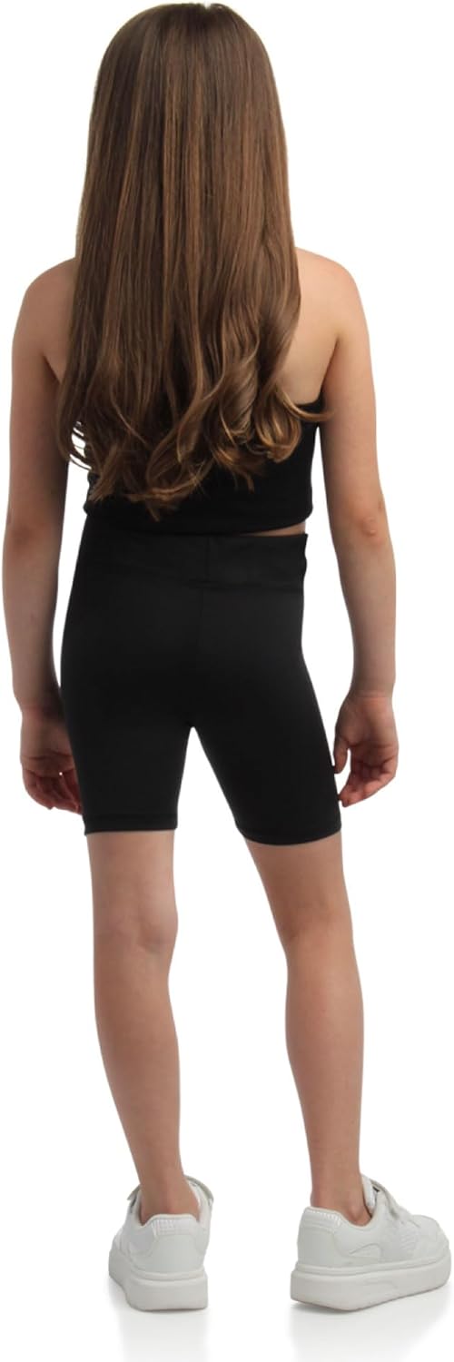 Body Glove Girls Athletic Shorts - 3 Pack Soft Stretch Breathable Girls Bike Shorts - Stretch Cheer Dance Yoga Short - Image 4
