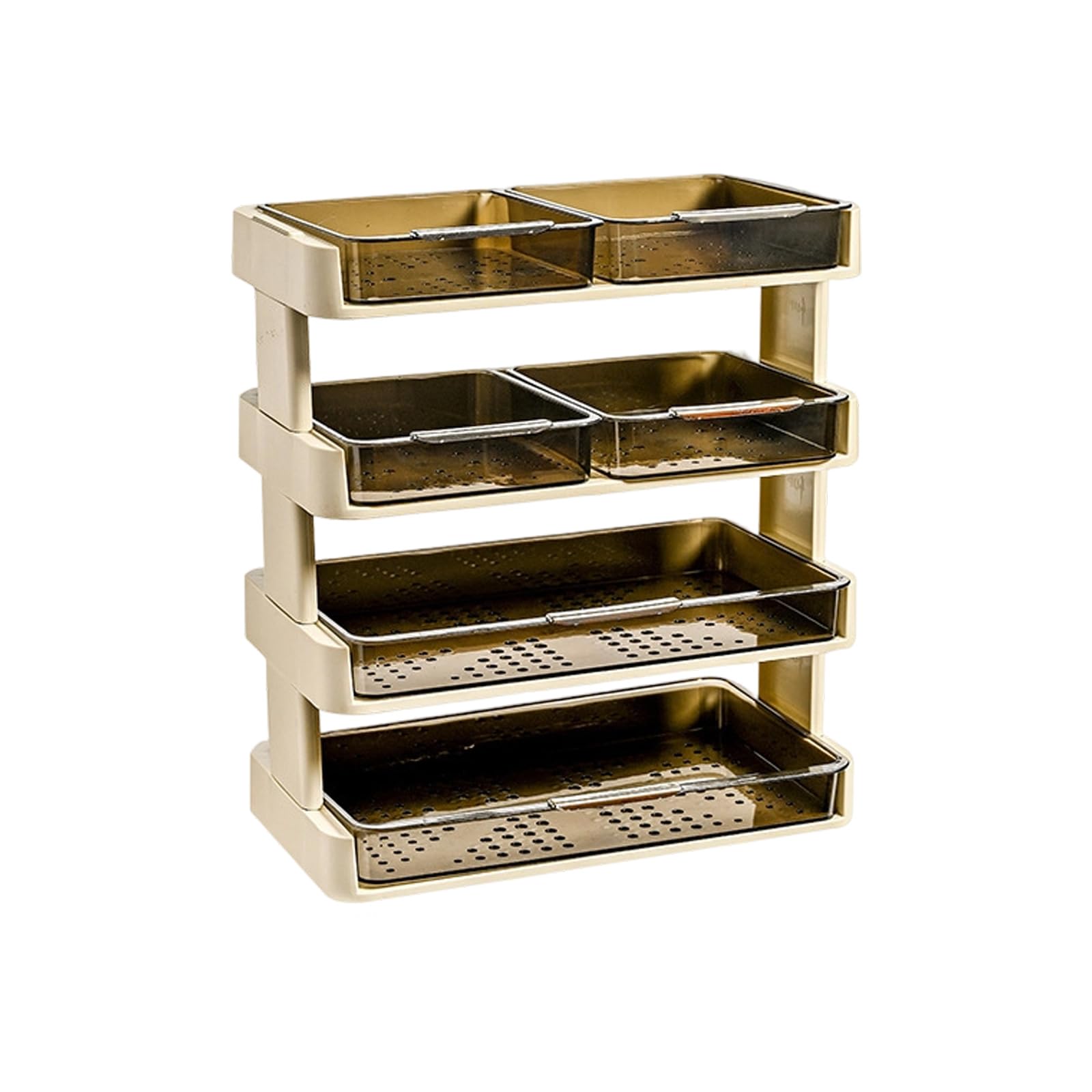 Sturdy Multi-Tier Organizers for Fruits Vegetables Sorting and Easy Treat Storage Tray