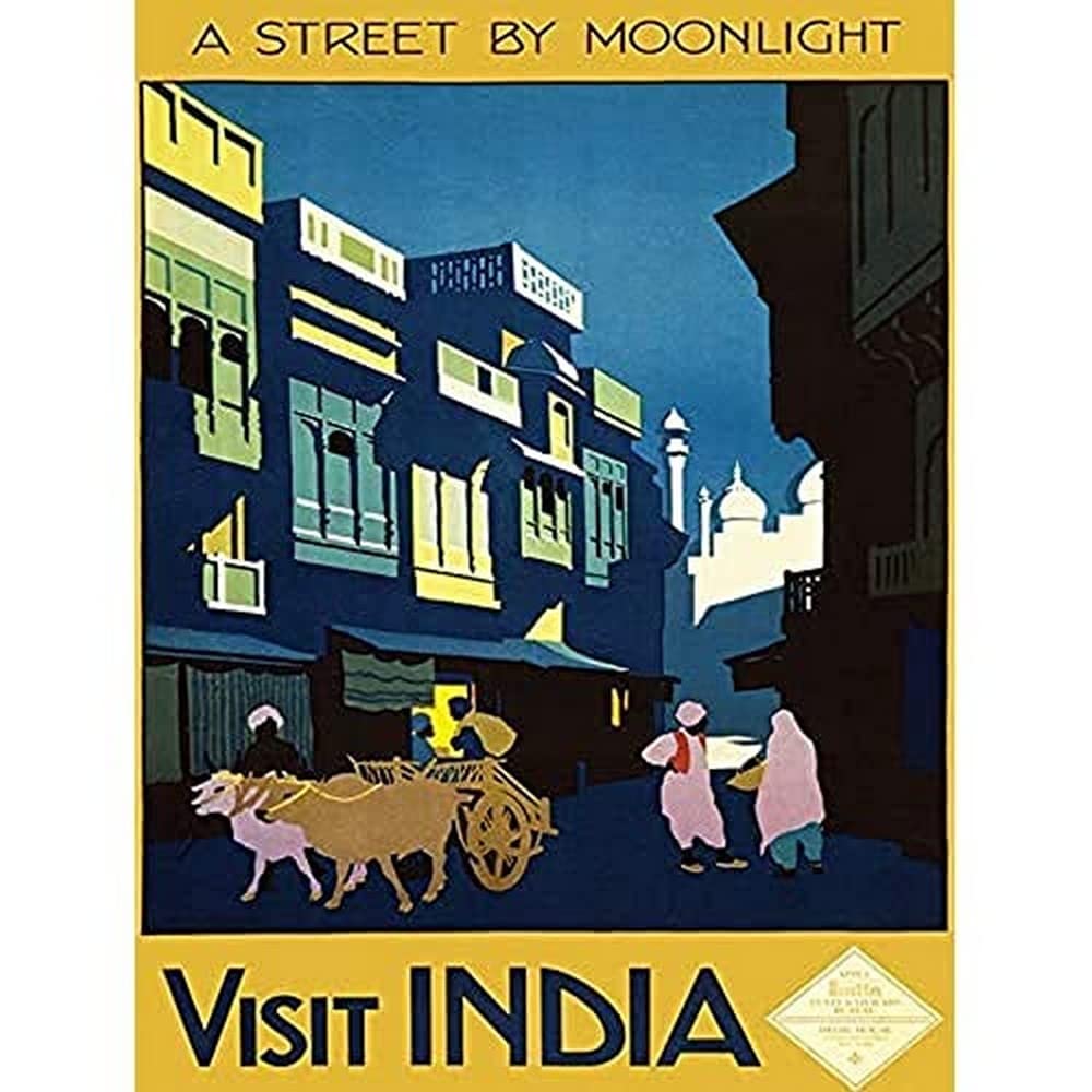 Piddix Canvas, Multi-Colour, 60 x 80 cm