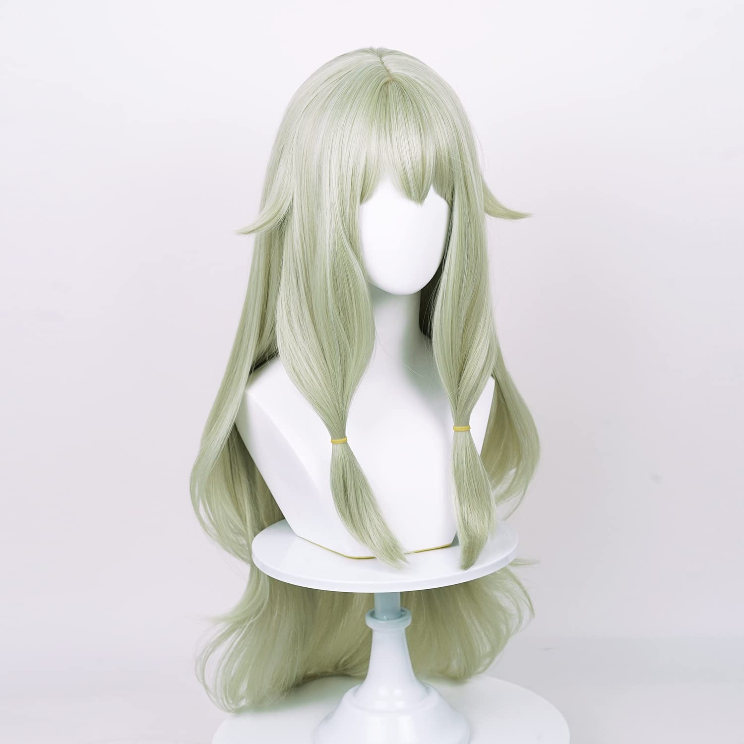 Anime Wig Cosplay Costume Girls Women Short Bob Wigs for Halloween Christmas with Cap (Brown): Green