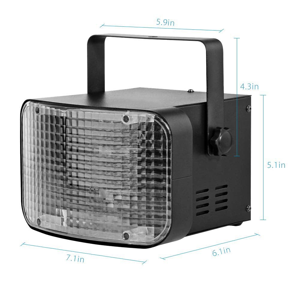 N-Gear DB41 Jeu de Lumière DJ Derby LED RGBW 30W DMX 7 Canaux Fête Disco