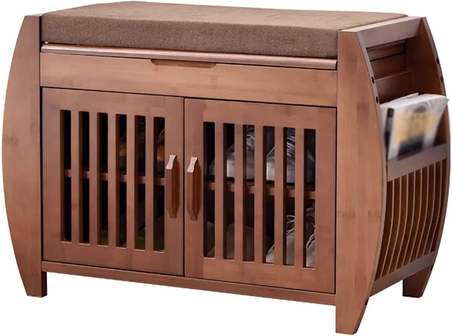 Banc de pied de lit avec coffre pour une chambre épurée