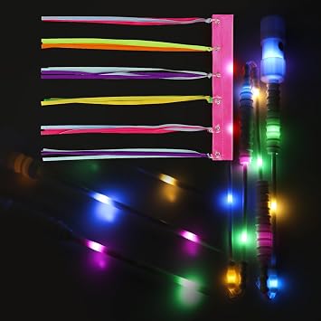 LED Bike Safety Flag Reflective 5.5 ft Lighted Bicycle Safety Flag with Heavy Duty LED Fiberglass Pole Tear-Resistant Waterproof Pink for Bike