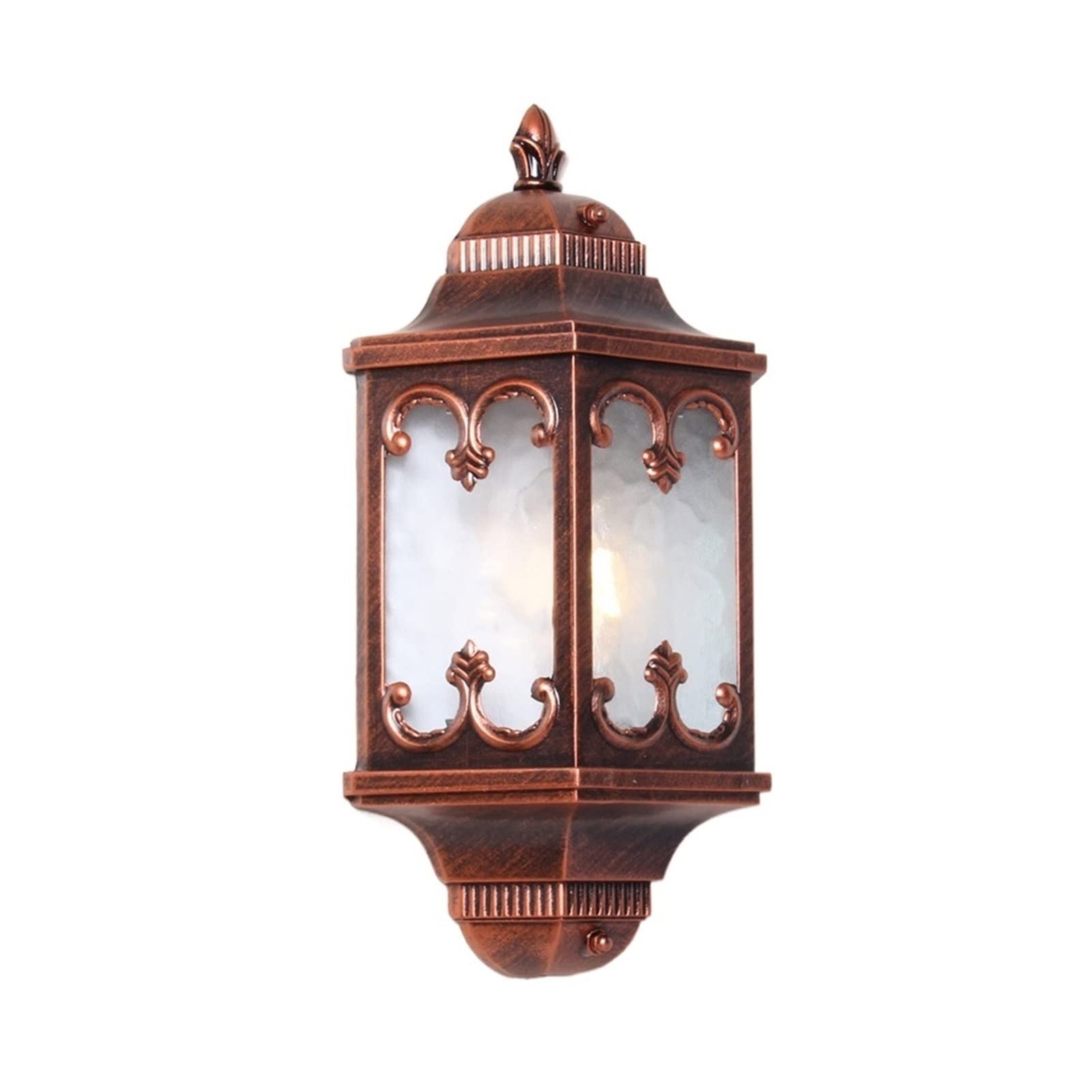 Lumière murale extérieure étanche et pluie avec culot E27 robuste