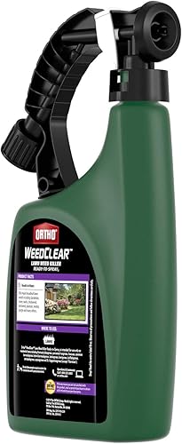 Miniatura 8 de Ortho WeedClear - Asesino de malezas para césped listo para rociar 3  Mata diente de león y tréboles, también mata el algodoncillo y más, control de