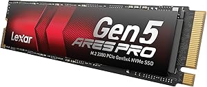 Lexar ARES PRO SSD 2TB PCIe Gen5 NVMe Gaming