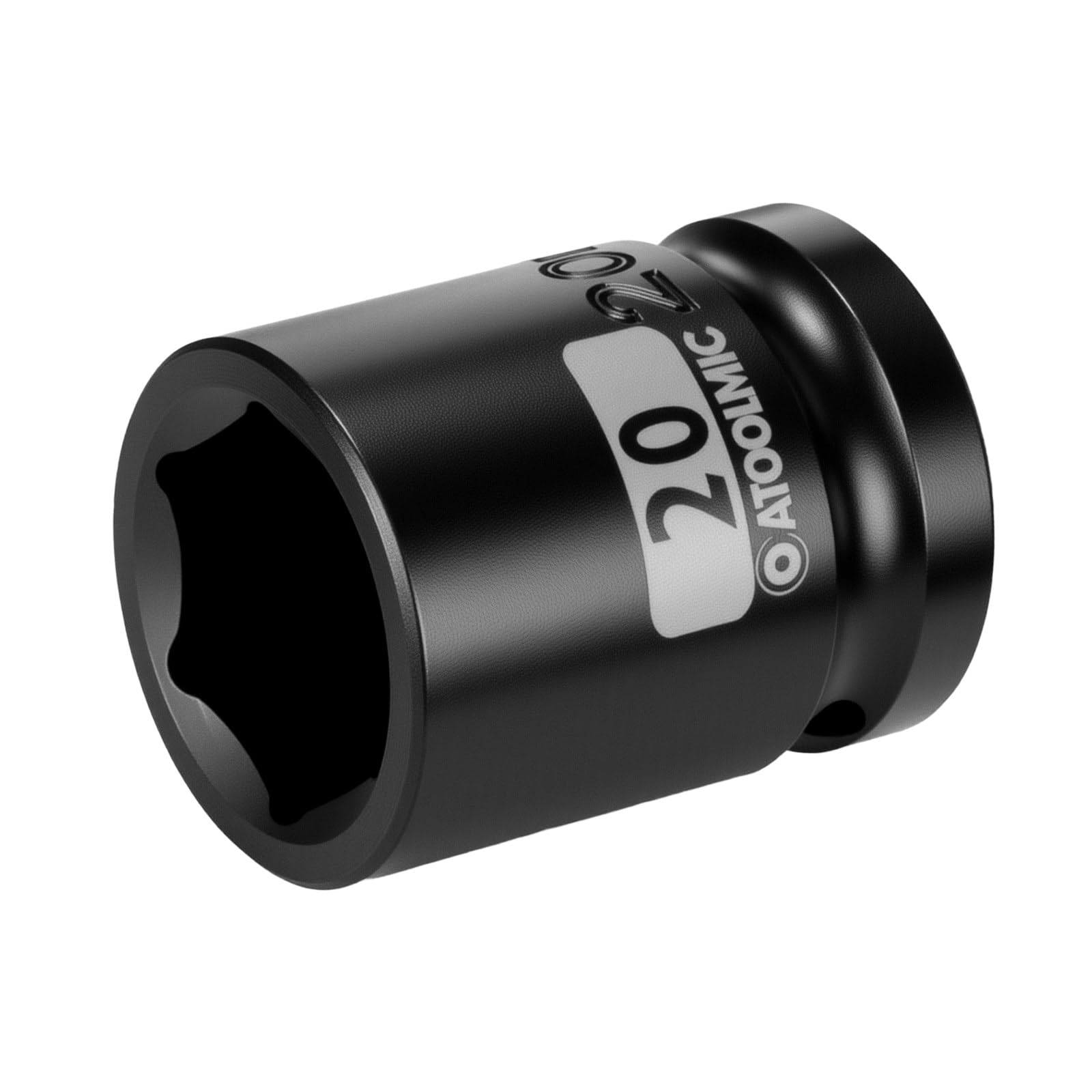 1/2 Inch Drive x 20mm Shallow 6PT CR-MO Impact Socket for Removing Axle nut