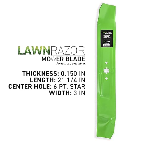 Miniatura 2 de 8TEN Kit de correa de hoja de cubierta para Troy Bilt Bronco Pony MTD Blanco LT-542H LT942G 954-04060 942-04126 942-0616 42 pulgadas