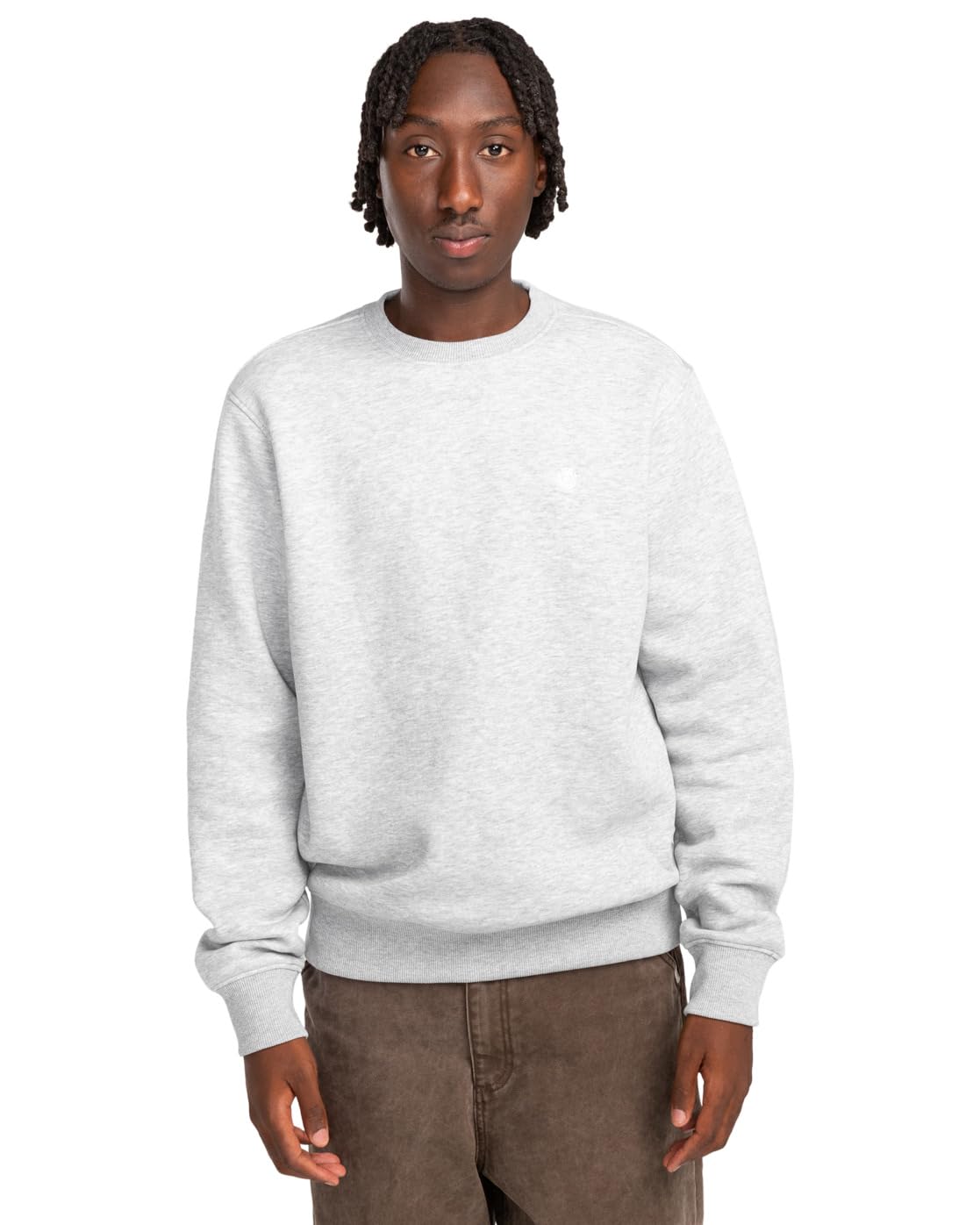 Element Men's Gris Zip-Up Hoodie Elet Icon Embroidery Cr
