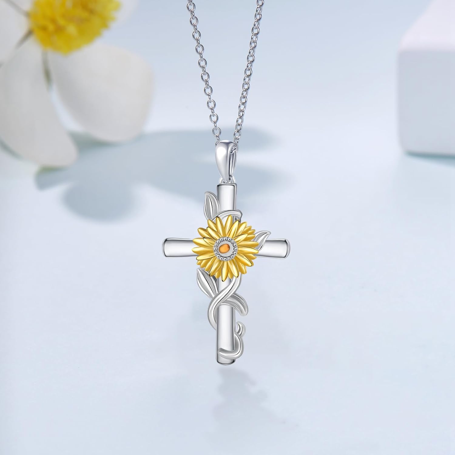 Mustard Seed Necklace 925 Sterling Silver Mustard Seed Jewelry Christian Jewelry Gifts for Women - Image 2