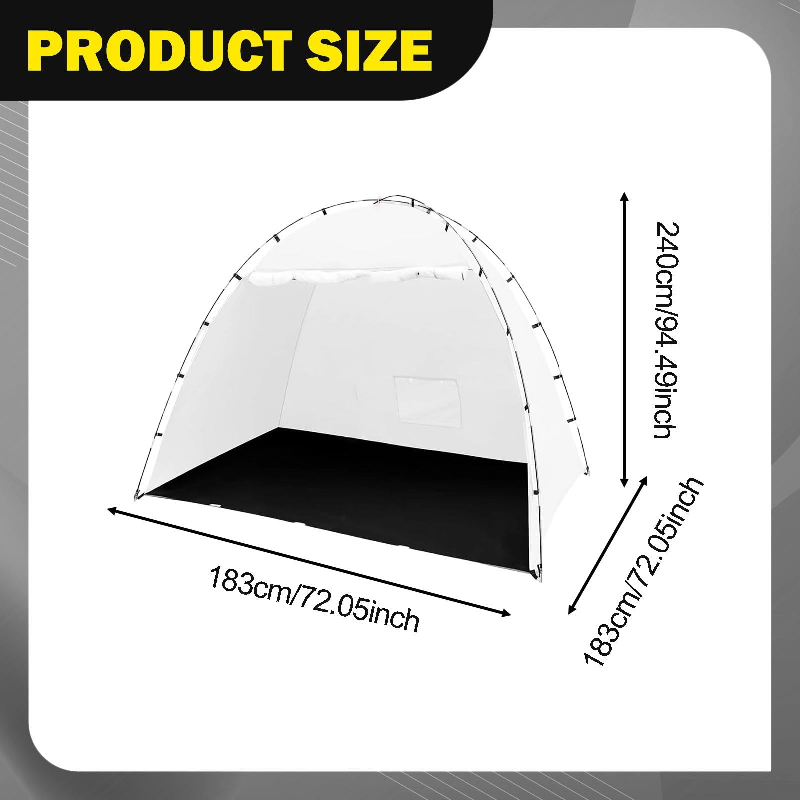 Oshhni di Pittura, Tenda, Postazione per Dipingere, Tenda per Verniciatura, Stanza per Pittura Overspray, Strumenti per Hobby, Arte E Artigianato