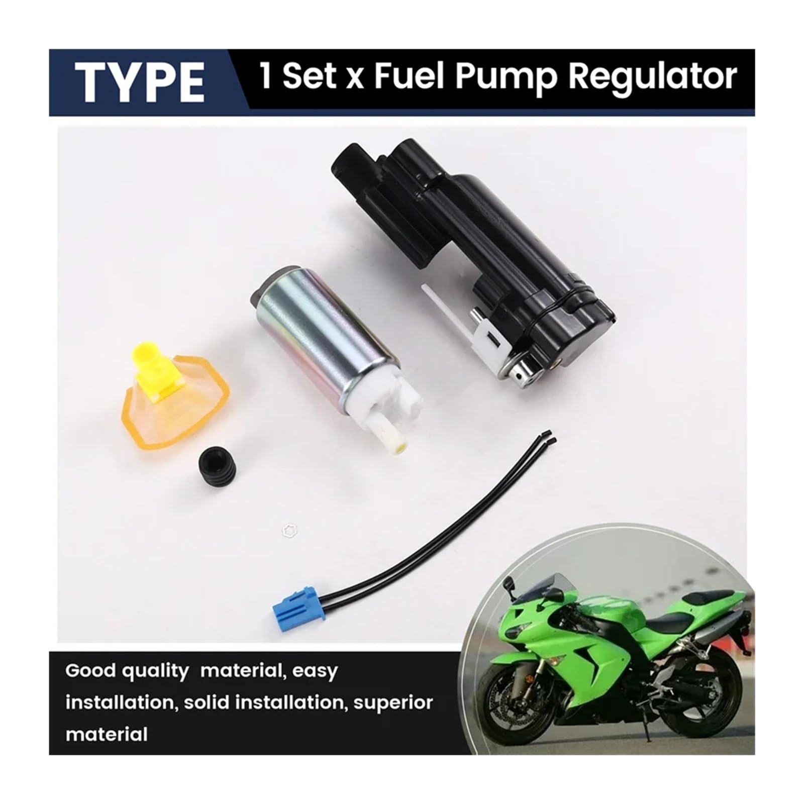 49040-0004, 490400004 A13P Motorcycle Fuel Pump Regulator & Filter