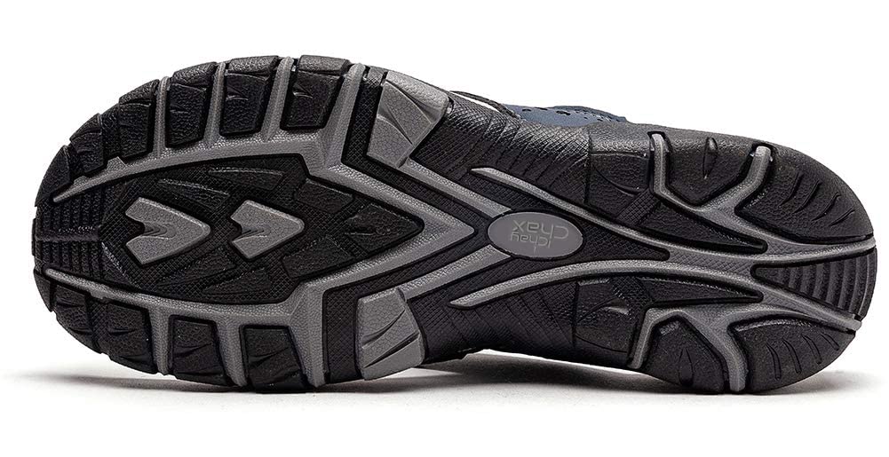 ChayChax Infradito Uomo Scarpe da Spiaggia e Piscina Antiscivolo Sandali Sportivi Pantofole Ciabatte da Mare Gomma Suola per Sostegno dell'Arco