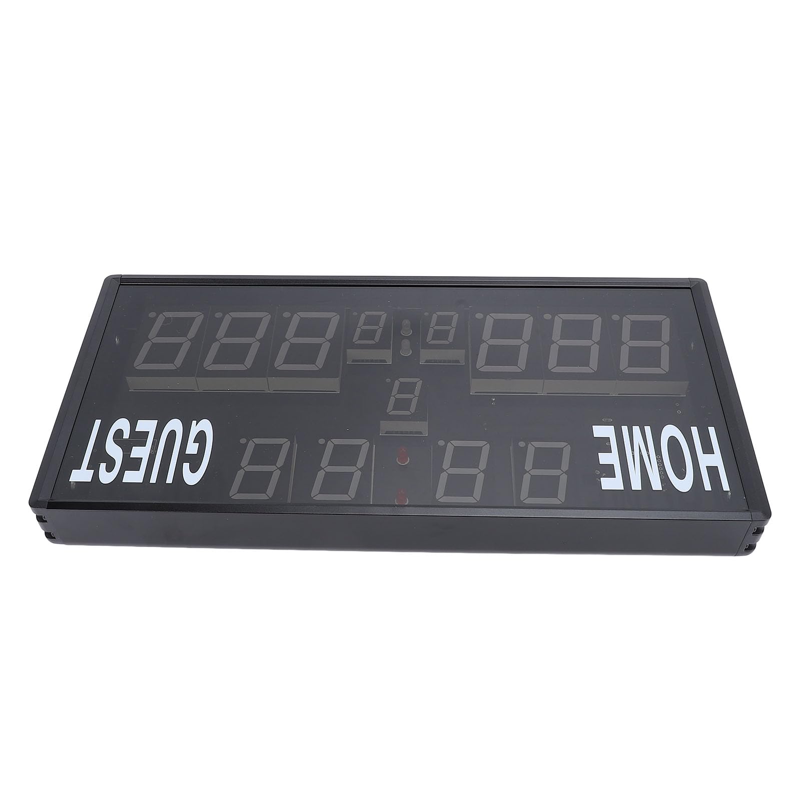 Wakects Marcador LED Digital, Construcción de Aleación de Aluminio, Marcador de Puntuación con Control Remoto con Temporizador de Cuenta Regresiva para Fútbol y Tenis de Mesa