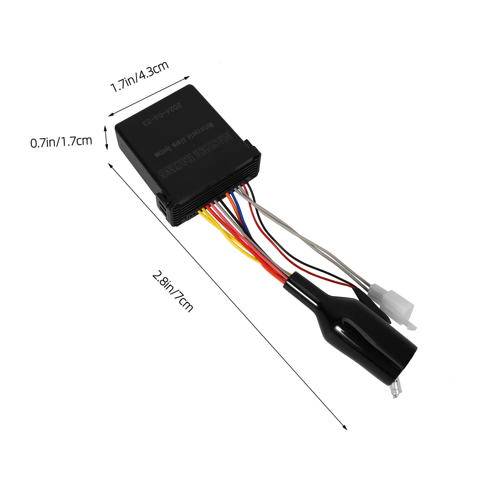 Sistema di Allarme Antifurto per Motociclette Avviamento Remoto, Blocco Automatico, Telecomando in Plastica, Kit Completo per Sicurezza Moto