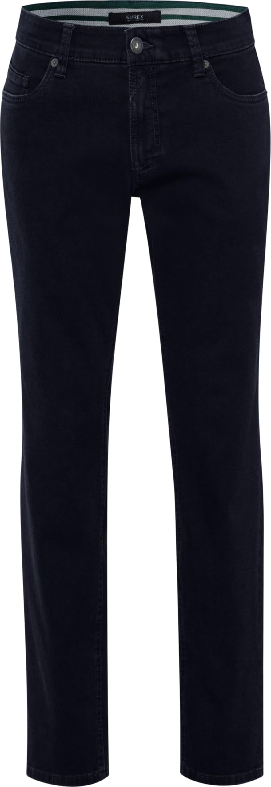 Eurex Men's Black Blue By Brax Luke Denim Perfect Flex Jeans, 42 W/32 L
