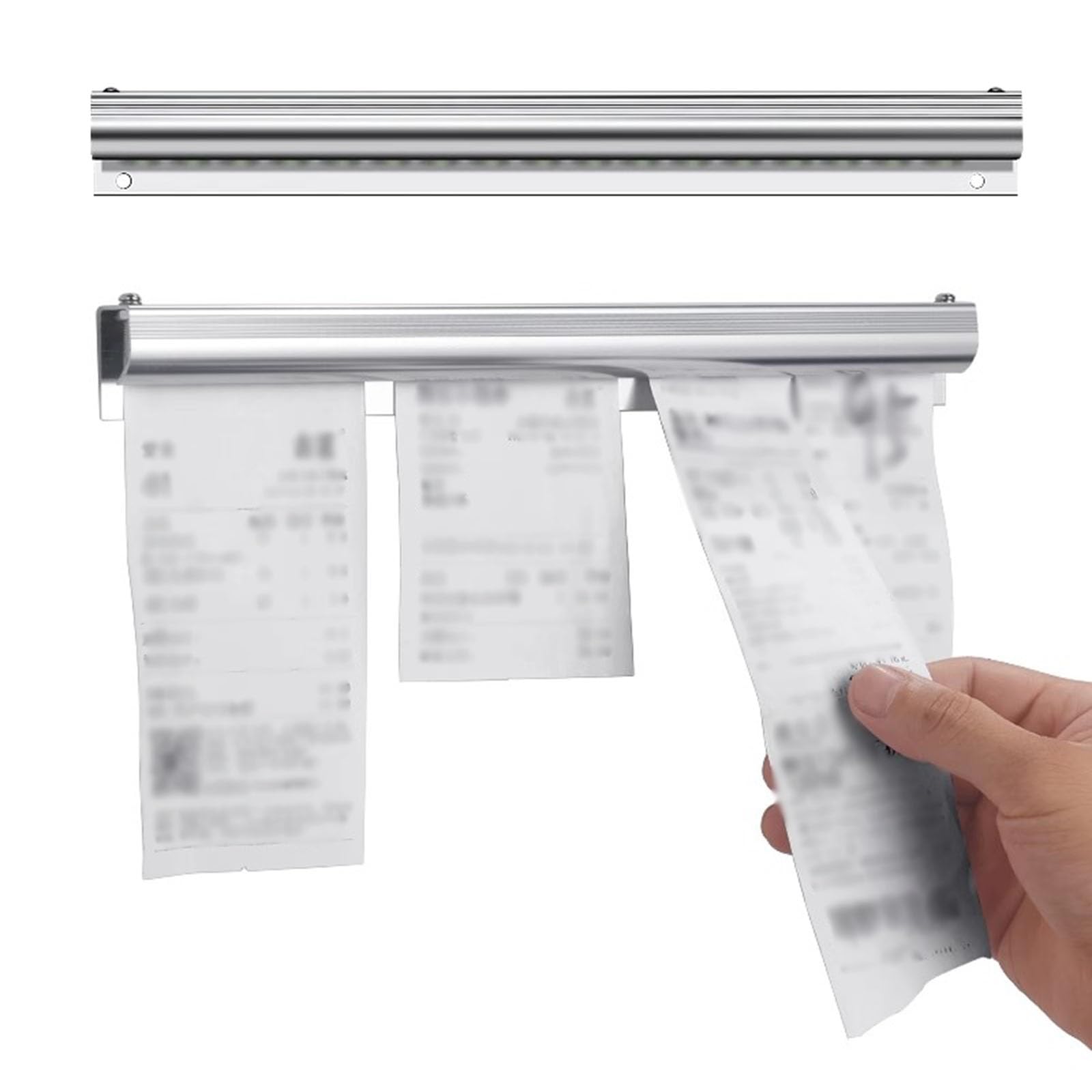 comandero hosteleria Soporte Para Tickets De Cocina, 2 Unidades De Soporte Para Recibos De Pedidos De Catering, 30 Cm 40 Cm 50 Cm 60 Cm 70 Cm 80 Cm 90 Cm 100 Cm 120 Cm Adhesivo Con Lengüeta(L 120 cm)