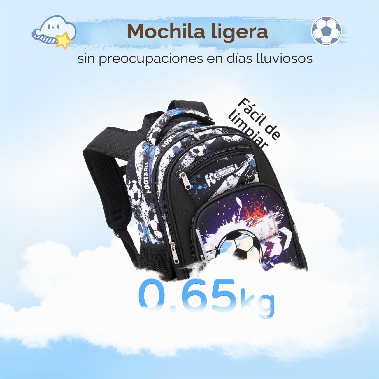 Cusangel Bonita Mochila Para niños,15.5 pulgadas,Divertida Sirena Arco Iris Kawaii,Primaria,Preescolar,Guardería,Escuela,Para 8, 9, 10, 11, 12 Años