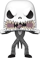 Vista 2 de Funko Pop Disney: The Nightmare Before Christmas - Jack Skellington - (Scary Face) Vinyl Figure - Collectable Vinyl Figure - Gift Idea - Official