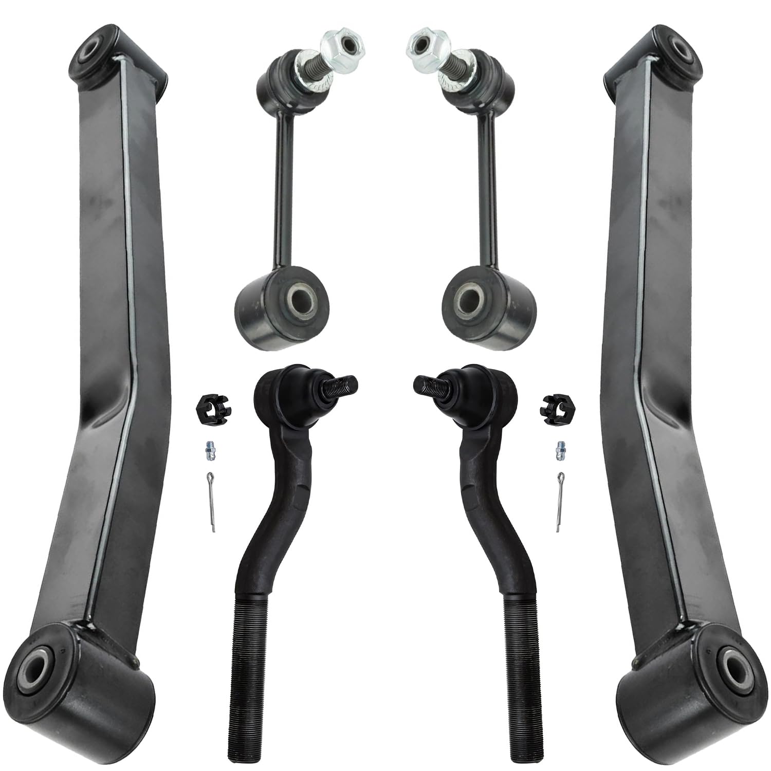 Detroit Axle - Front End Kit for Jeep 2007-2017 Wrangler 2018 Wrangler JK