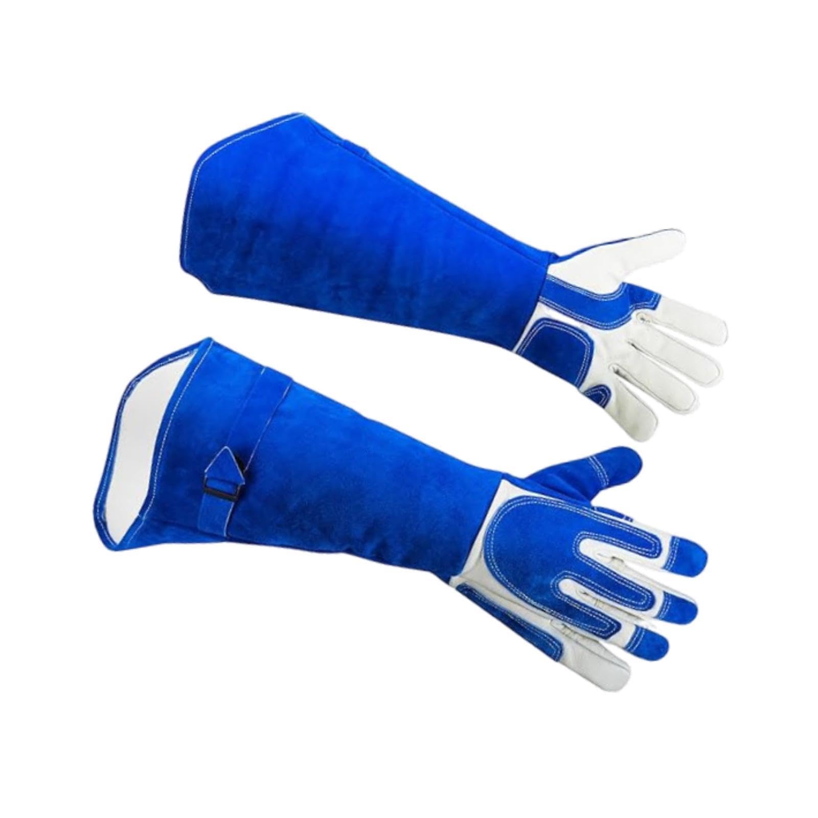Tierpflegehandschuhe Kratzschutz Arm Schutz 53,5 Cm Pu