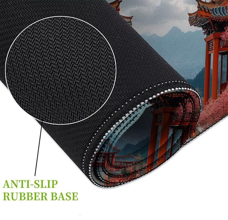 Mouse pad géant haut de gamme imperméable avec finitions soignées pour bureau d'architecture