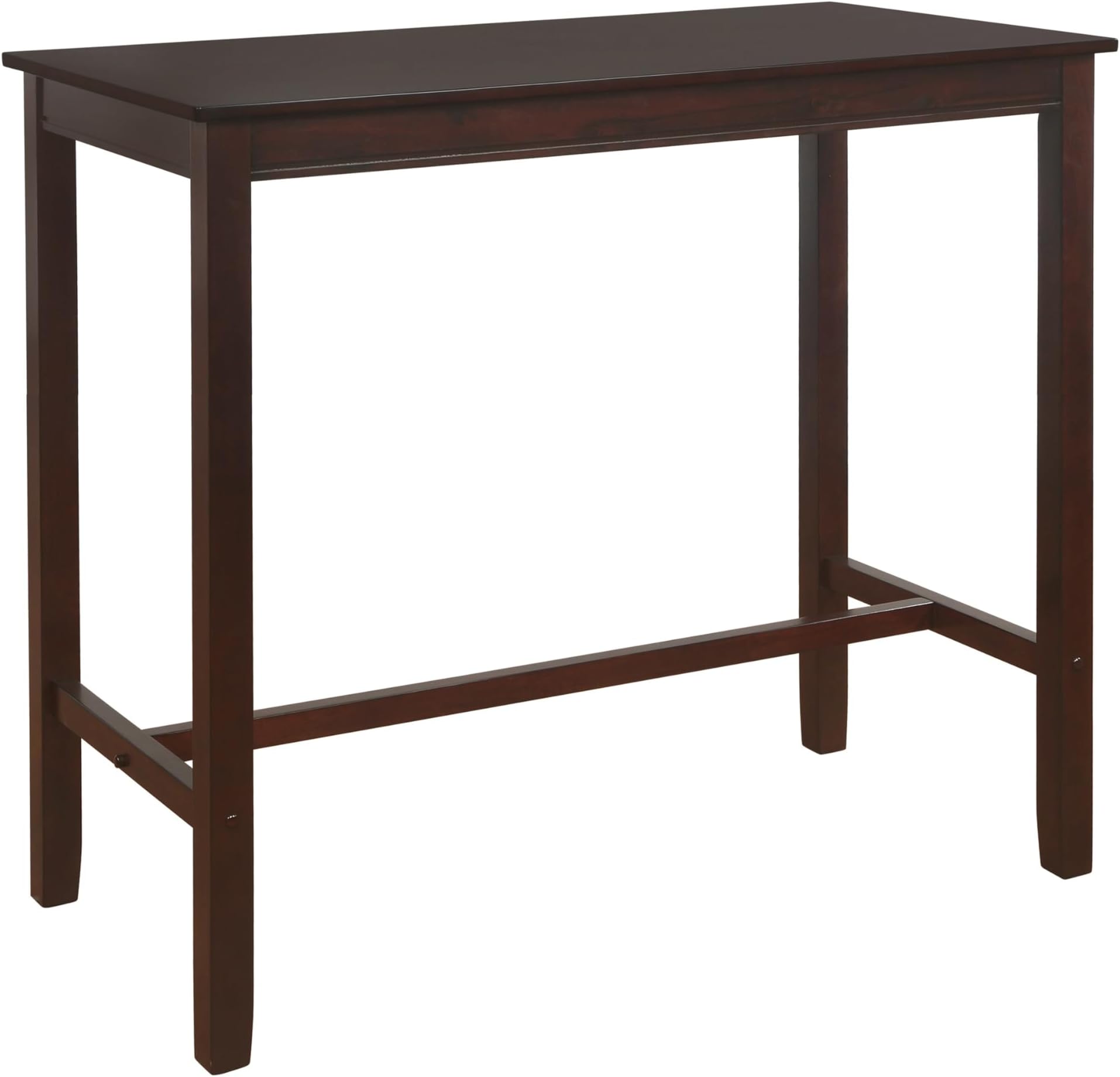 Linon Claridge Dark Espresso 42 inch Height Bar Table